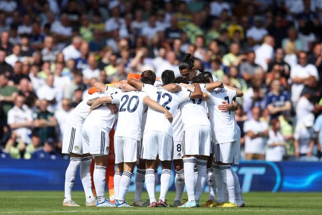 TEAM EFFORT - Tony Dorigo said it was hard to pick out individuals from Leeds United's 3-0 win over Chelsea, a victory that puts them on a 'significant' total of seven points from three games. Pic: Getty