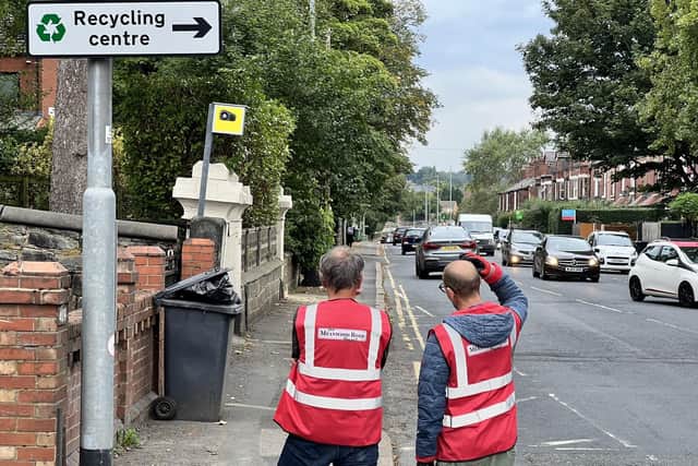 After two weeks the speed camera is starting to have the desired effect