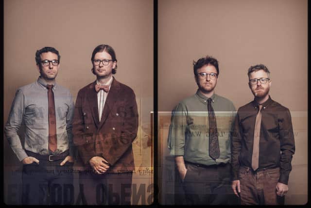 Public Service Broadcasting are playing at The Piece Hall, Halifax.