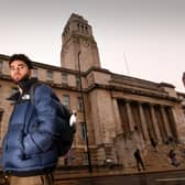 Joel Herman, 20, the President of the Jewish Society at universities in Leeds, acknowledged that campus security has been ramped up for events following reports of antisemitism, while all three universities in the city issued statements this week affirming their commitment to supporting those affected by conflict in the Middle East. Photo: Simon Hulme.