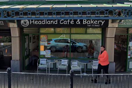 The Headland Cafe & Bakery offers full English breakfasts - what's not to love!