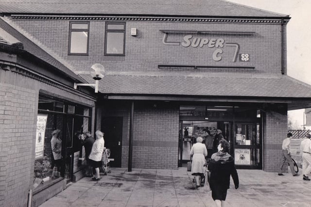 The Co-op Super C store in Halton opened in November 1987.