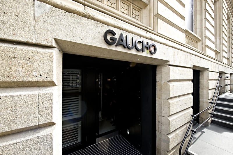 Gaucho, located in Park Row, has a rating of 4.4 stars from 932 Google reviews. A customer at Gaucho said: "I had a great time on my birthday at Gaucho Leeds. My server for the day was very patient and explained the menu for me and my friends. I also got complimentary cake as it was my birthday. the atmosphere was cozy and very chic. Food tasted good, everything was great!"