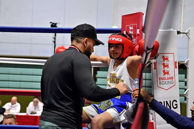 Azaan Hussain has won every one of the 18 competitive fights he has been in. Photo: England Boxing / Andy Chubb & Clive Wood