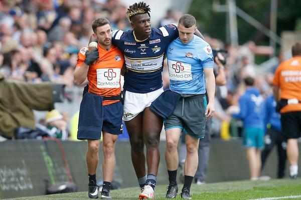The French prop hobbled out of the defeat by Leigh with a suspected plantar fascia (foot) injury. He missed two games after suffering a similar problem in June, but this is more serious and could be season-ending.