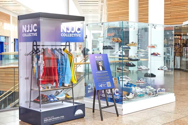 NJJC Collective trainer exhibition at Meadowhall
