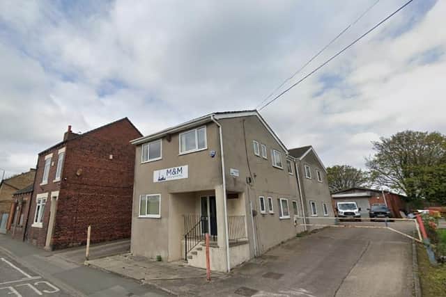 The address on Castleford Road