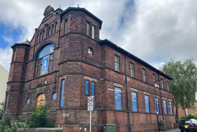 The former Primitive Methodist chapel in Masbrough, Rotherham, up for auction with Pugh