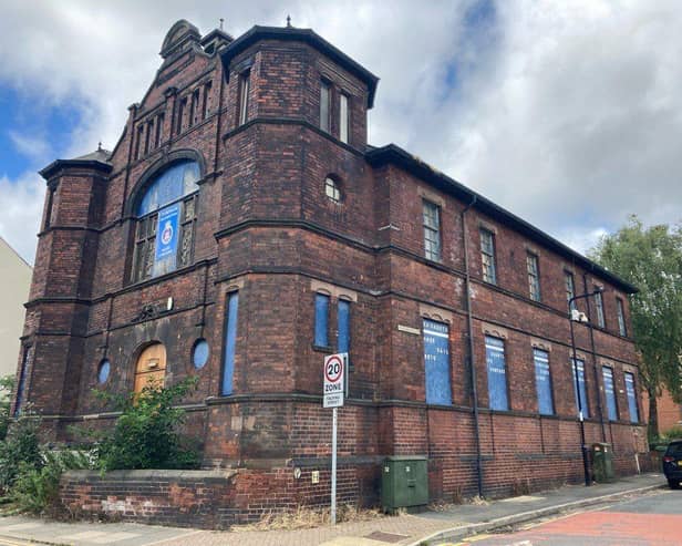 The former Primitive Methodist chapel in Masbrough, Rotherham, up for auction with Pugh