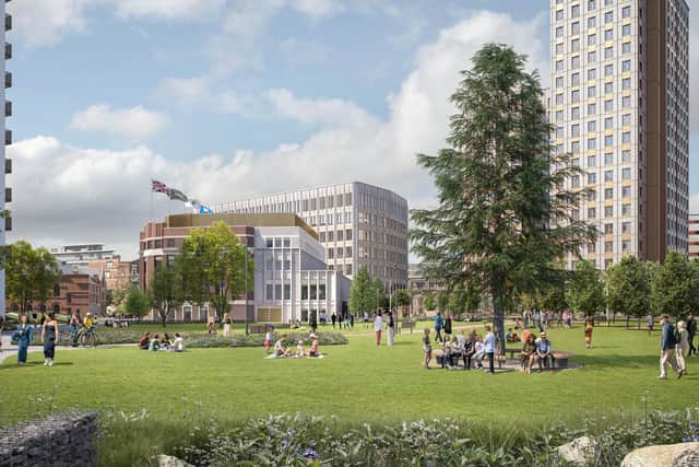 The renovation of the Tetley building are part of the plans for the Aire Park district, which is set to be completed in 2032. Photo: Vastinct UK