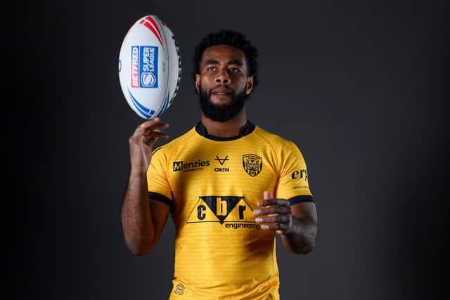 Semi Valemei could make his Castleford Tigers return against St Helens on Saturday. Picture by Allan McKenzie/SWpix.com.