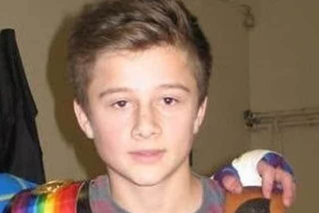Rhys Barker died at the scene of the collapse on 21 June 2017.