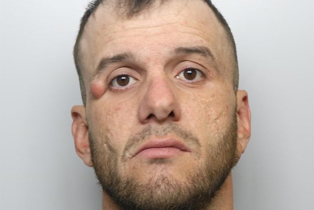 Liam Petch was jailed this week for killing a man with one punch in Seacroft. The victim, 47-year-old Scott Foster, had been part of a group in which another member had crossed words with Petch over the sale of a bike. As 32-year-old Petch got closer, he said he saw Mr Foster move into his peripheral vision so lashed out at him, claiming he thought he would be attacked. The punch sent Mr Foster crashing to the floor with his head fatally striking the pavement. Despite surgery he died hours later. A remorseful Petch, from Seacroft, admitted manslaughter and was jailed for four years and eight months. (pic by WYP)