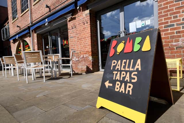 Bomba Restaurant on Saw Mill Street opened in 2022 following the success of a paella delivery service during the lockdown. Photo: Simon Hulme