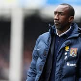 PETERBOROUGH, ENGLAND - APRIL 02:  Northampton Town manager Jimmy Floyd Hasselbaink during the Sky Bet League One match between Peterborough United and Northampton Town at ABAX Stadium on April 2, 2018 in Peterborough, England.  (Photo by Pete Norton/Getty Images)