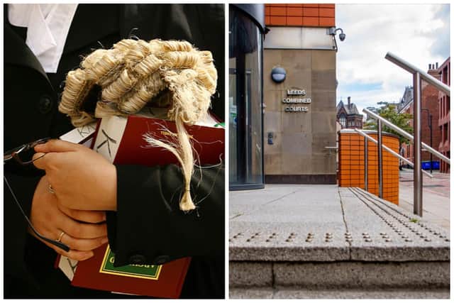 Case waiting lists are down slightly for Leeds Crown Court, but the overall caseload continues to lengthen. (pics by Getty / National World)