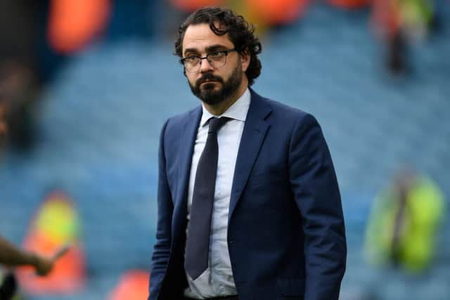 ANALYSIS: Of the work of Victor Orta, above, from outgoing Leeds United chairman Andrea Radrizzani. Photo by OLI SCARFF/AFP via Getty Images.