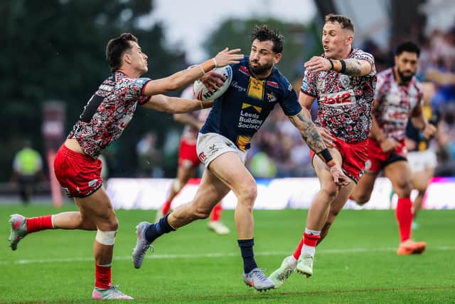 Jack Bird has recovered from a concussion and will return for Leeds Rhinos at St Helens on Friday. Picture by Alex Whitehead/SWpix.com.
