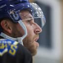LEADING MAN: Matt Haywood has proved a natural leader on the ice for Leeds Knights since arriving from Glasgow Clan. Picture: Stephen Cunningham/Knights Media.
