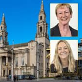 Councillors Caroline Gruen, top right, and Jools Heselwood voiced concerns about the figures. Picture: National World/Leeds City Council