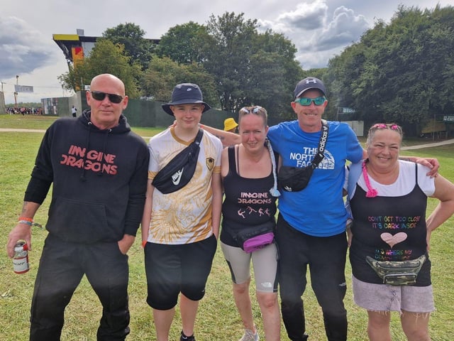 This group from Scotland were looking forward to seeing Imagine Dragons