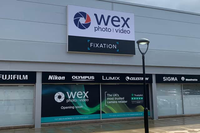 New Wex Photo Video store in Moor Allerton District Centre Leeds