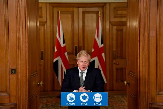 Boris Johnson announced a second national lockdown on Saturday (Getty Images)