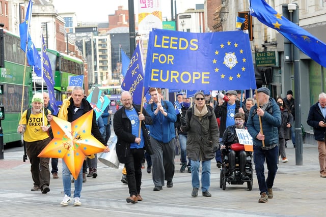 Back in March, people took to the streets to share their thoughts on Brexit.