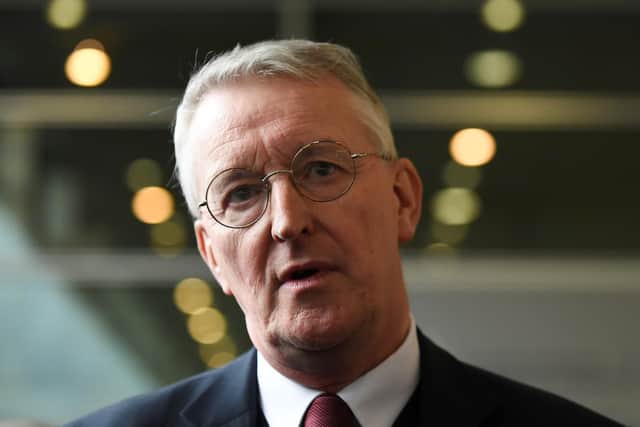 MP Hilary Benn gave an emotional tribute in Parliament. (Photo by JOHN THYS / AFP / Getty)