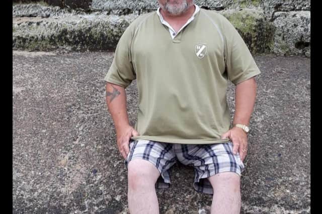 Phil Jagger before joining Slimming World