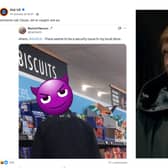 The M&S traitor in Aldi, and Sam, an actual traitor in the TV show.