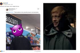 The M&S traitor in Aldi, and Sam, an actual traitor in the TV show.