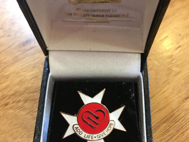 The Pin-badge Award ‘add life, give hope’