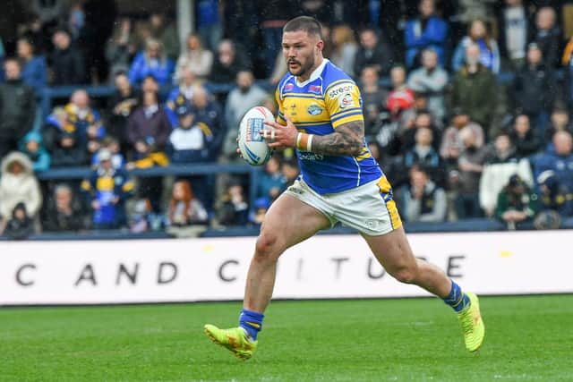 James Bentley will return to Leeds Rhinos' 17 against Wakefield Trinity today. Picture by David Harrison.