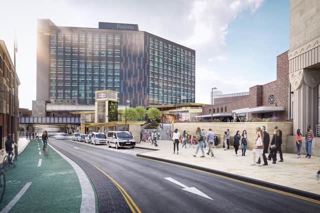 New Station Street will be closed to all traffic and the station taxi rank will be moved to Princes Square.