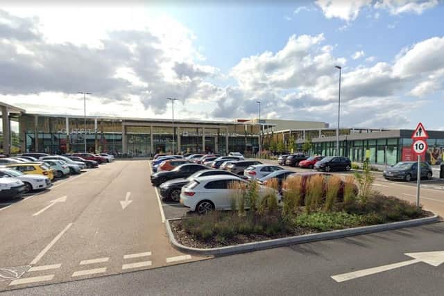 Police are investigating a knife attack at The Springs retail park. Picture: Google