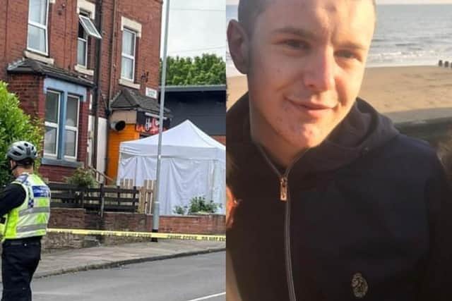 Bradley Wall's body was discovered outside the flat in Beeston.