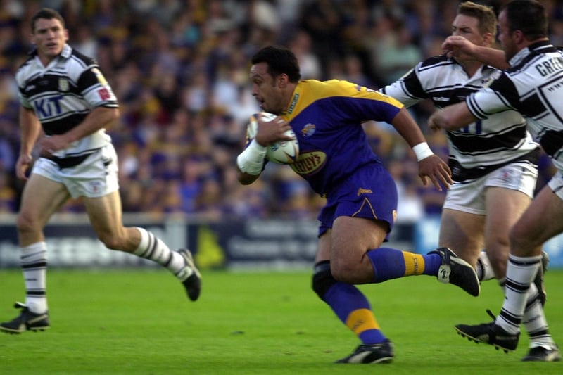 The New Zealand-born second-rower was captain of Wakefield Trinity Wildcats before being snapped up by Leeds. He was a key member of their 2004 Grand Final-winning side.