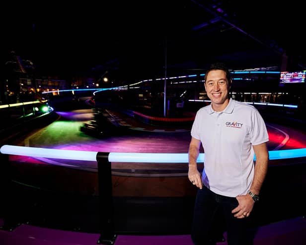 360 Karting at Xscape, Castleford. Pictured is Harvey Jenkinson of Gravity.