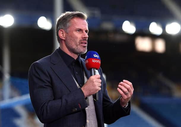 Jamie Carragher. (Photo by Peter Powell/Pool via Getty Images)