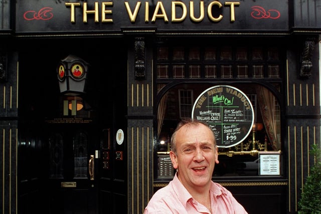 Keith Prime, landlord of the Viaduct pub in Lower Briggate, Leeds city centre.