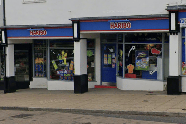 Haribo on Front Street, Pontefract.