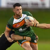 Lee Gaskell seen in action for Hunslet RLFC this year. Picture by Hunslet RLFC.