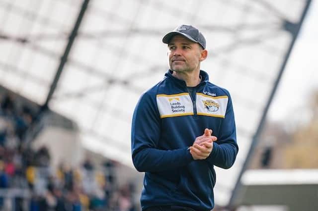 Rhinos coach Rohan Smith after Saturday's game. Picture by Alex Whitehead/SWpix.com.