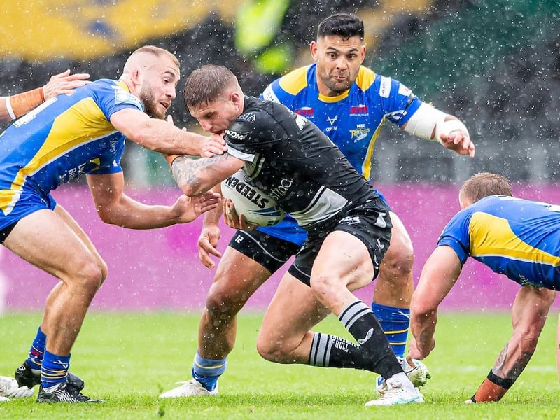 The former Rhinos centre's season ended when he suffered a fracture and ligament damage to a foot against Catalans Dragons in July. He is out of contract in the autumn so could have played his final game for the club.