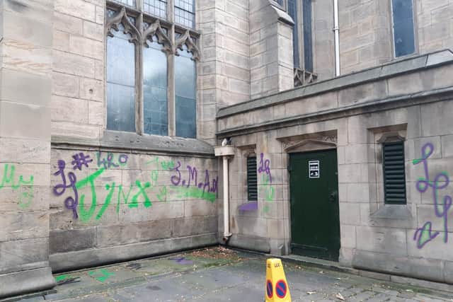 Leeds Minster has been vandalised for the second time in just six months.