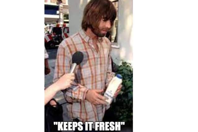 Deliveroo launches ‘commemorootive’ forks for Oasis fans to (Definitely Maybe) keep milk fresh.