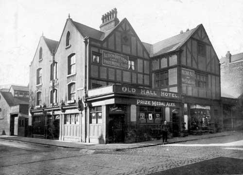 Old Hall Hotel pictured in April 1927.