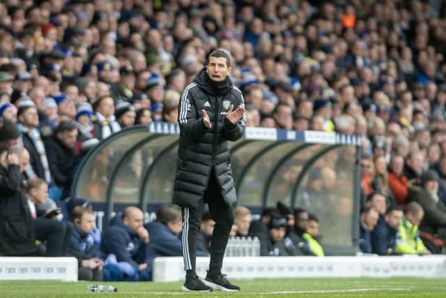 MIXED FEELINGS - Javi Gracia valued Leeds United's point against Brighton after his side came from behind twice but admitted to frustration with the attack. Pic: Getty