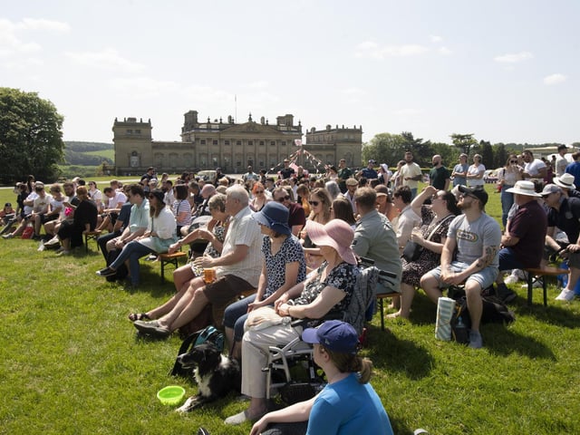 Punters also made the most of the live music, crafts fairs and other activities on offer